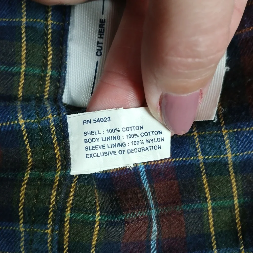 Baby Gap Boys Toddler‎ Size 2 Green Army Fall Coat Jacket Flannel 100% Cotton